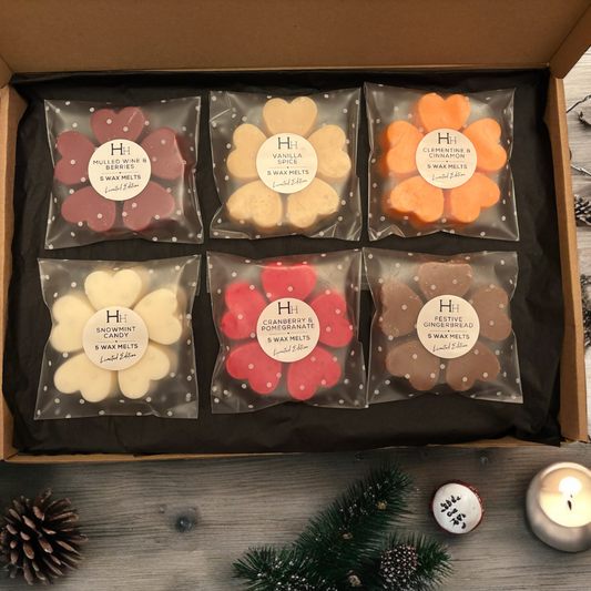 Heart Wax Melts - Festive Collection